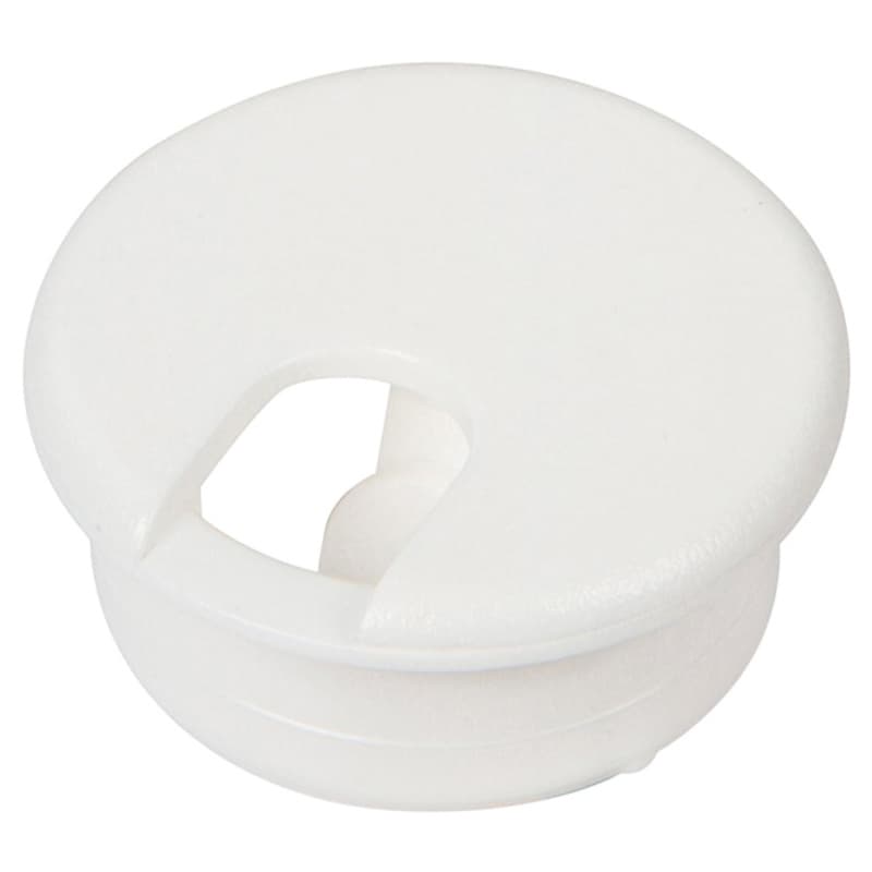 1-3/4" Grommet Cap and Liner Set for 1-1/2" Hole, White