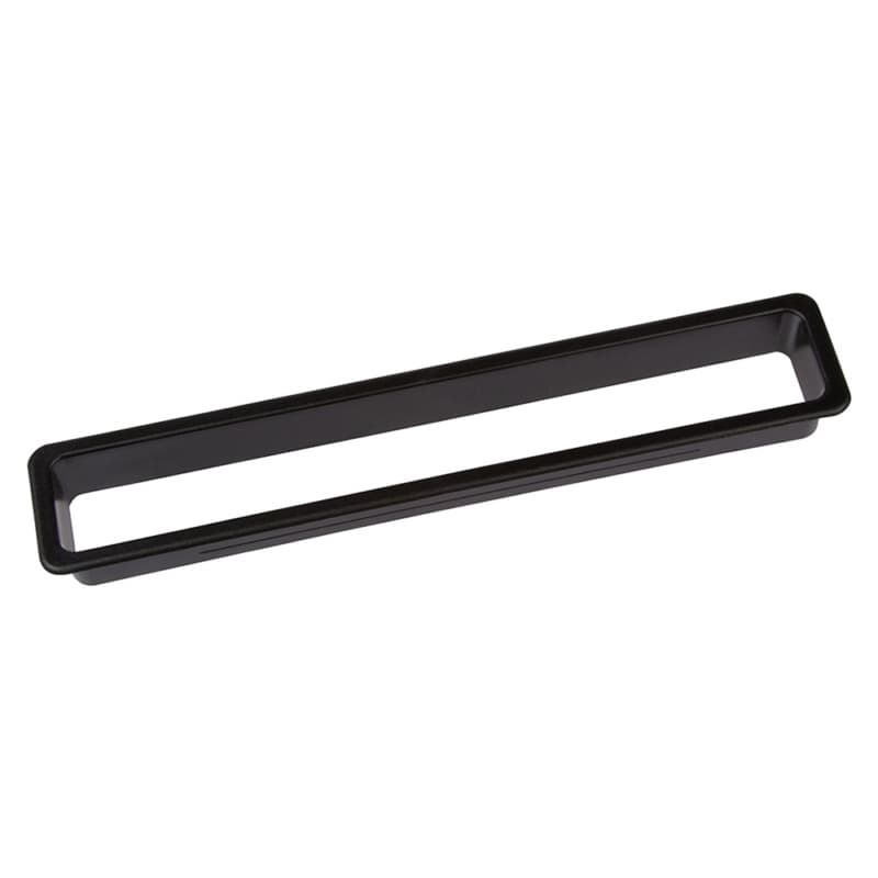 12-1/2" Paper Slot Grommet and Recycle Bin Liner, Matte Black