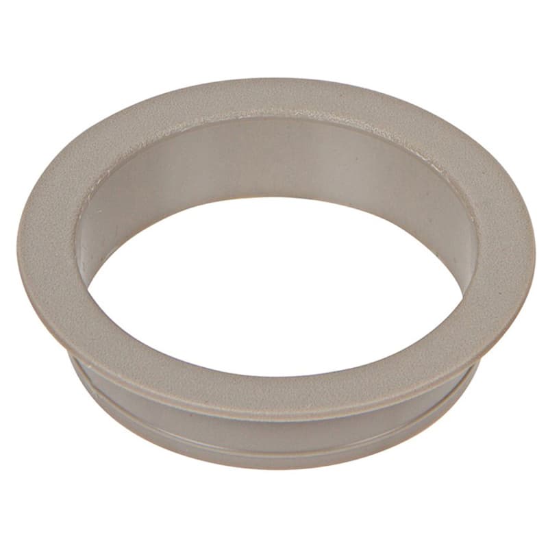 3" Plastic Grommet Sleeve for 2-1/2" Hole, Satin Nickel