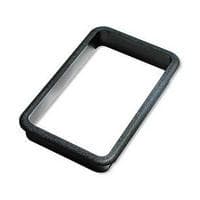 2-Plug Junction Box Grommet, Matte Black