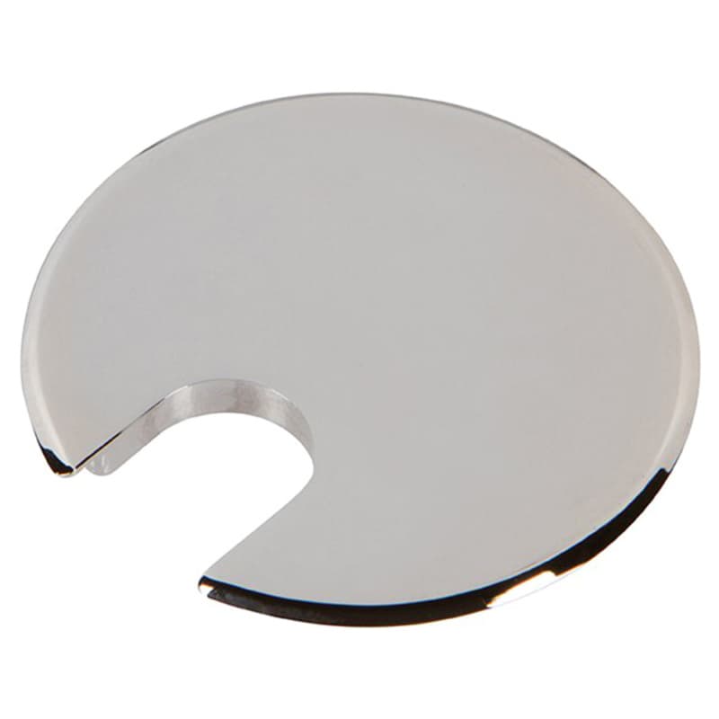 2-1/2" Desk Grommet Cap for 2-3/16" Hole, Polished Chrome