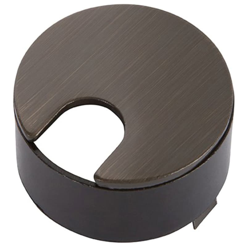 Flush Mount Desktop Grommet for 1-3/4" Hole, English Antique