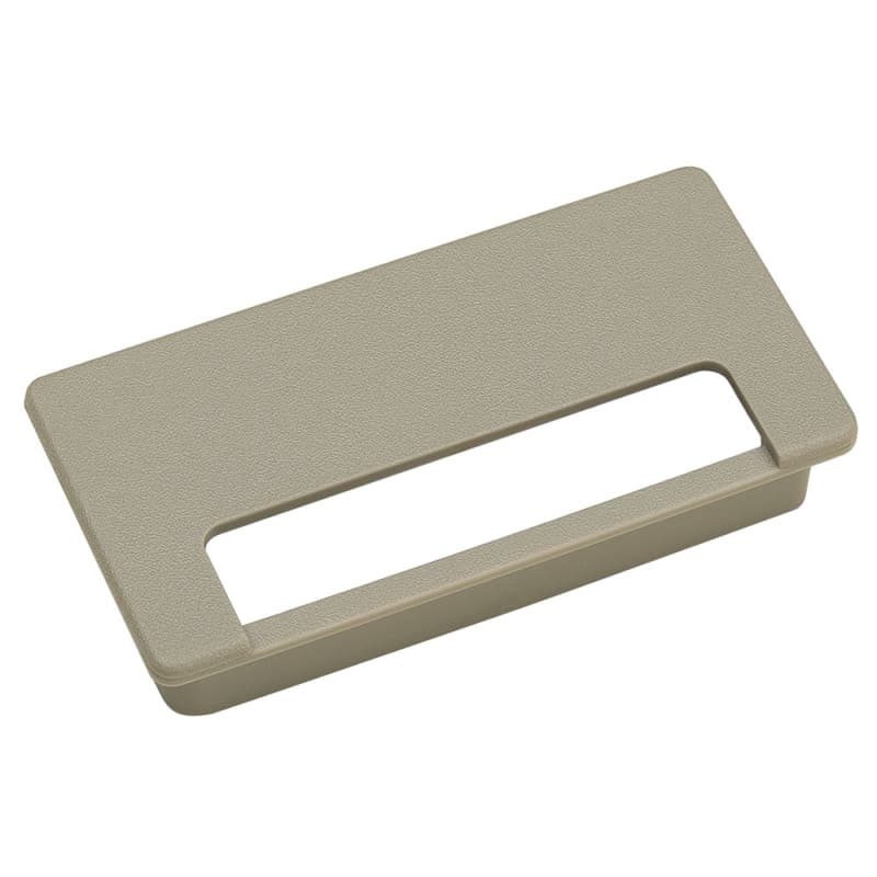 4" Rectangular Desk Grommet Set, Pecan