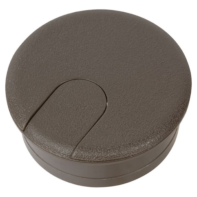 2" Grommet Set for 1-3/4" Hole, Mahogany