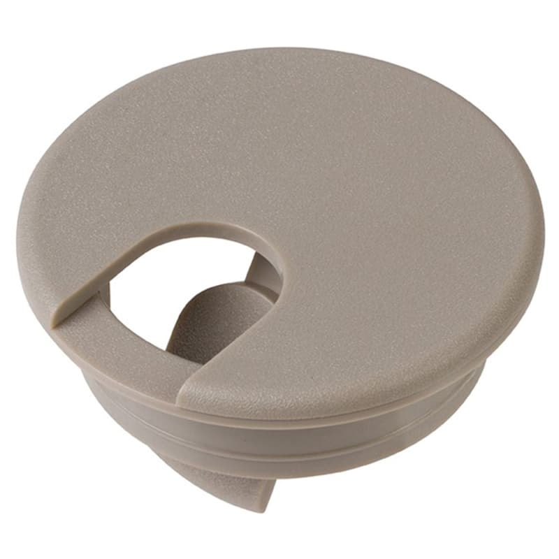 2-5/8" Grommet Cap and Liner Set for 2-1/8" Hole, Pecan