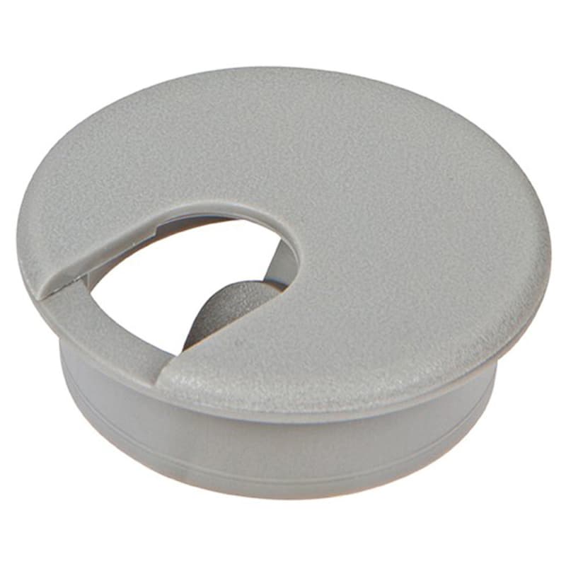 2-3/8" Grommet Set for 2" Hole, Warm Gray