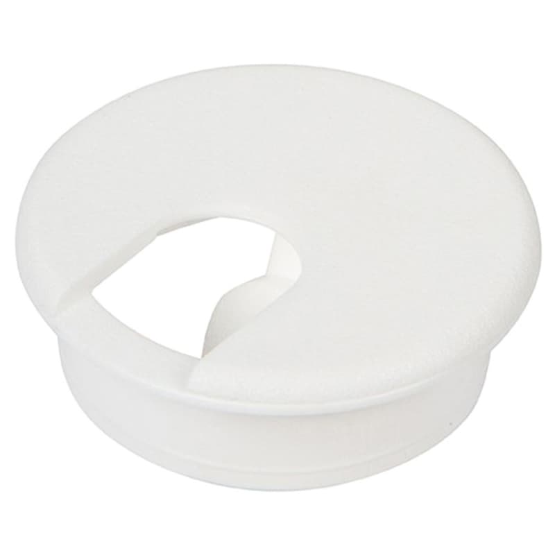 2-3/8" Grommet Set for 2" Hole, White