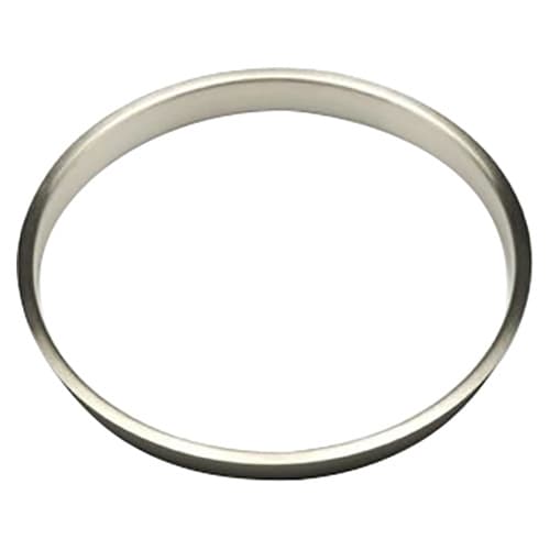 10-19/32" Trash Grommet Liner for 10" Hole, Satin Stainless Steel