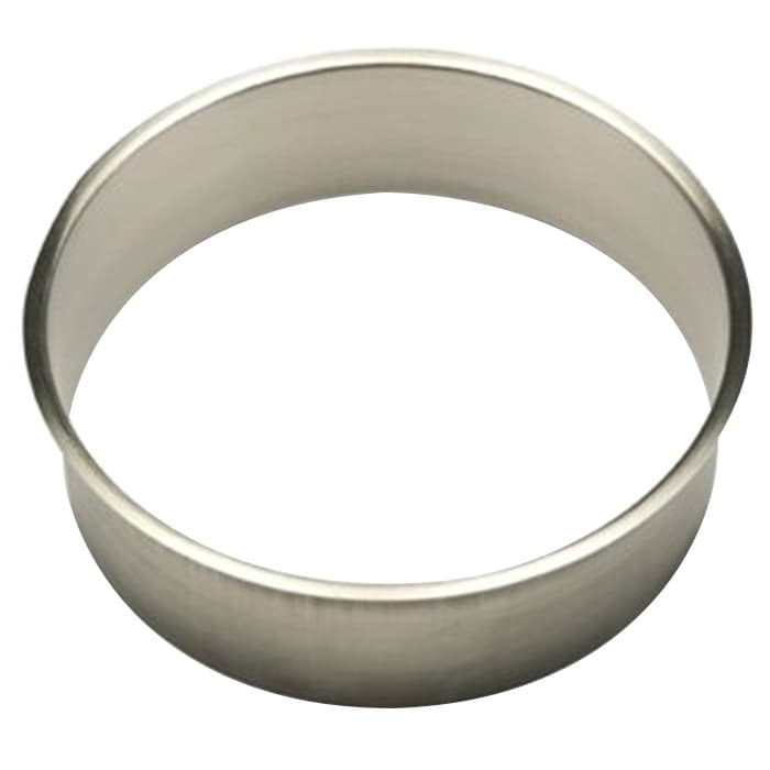 10-19/32" Trash Grommet for 10" Hole, Polished Stainless Steel