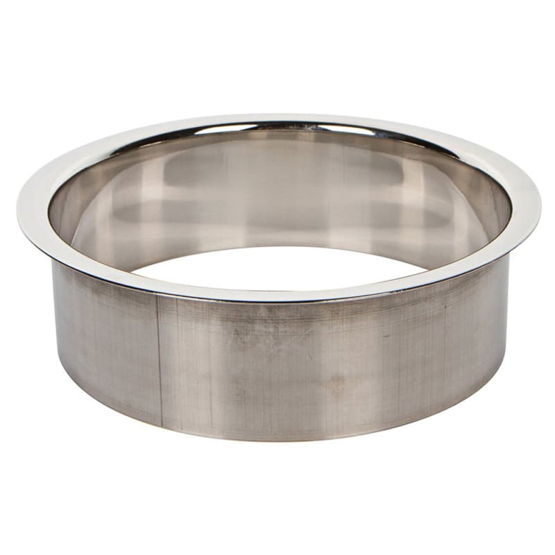 6-3/4" Trash Grommet for 6" Hole, Satin Stainless Steel