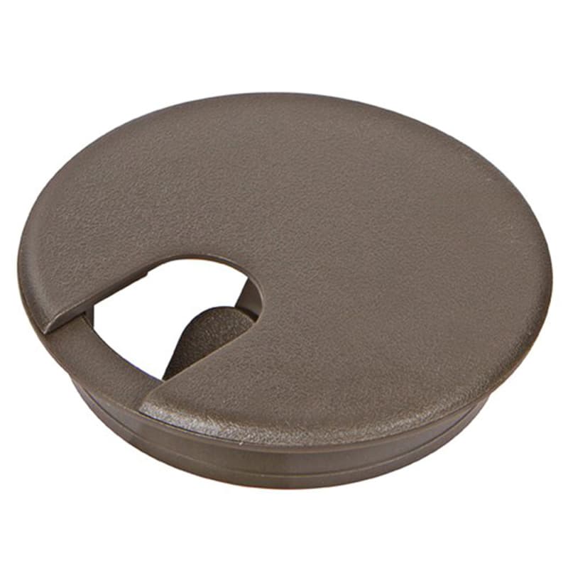 3-1/2" Grommet Cap and Liner Set for 3" Hole, Mahogany