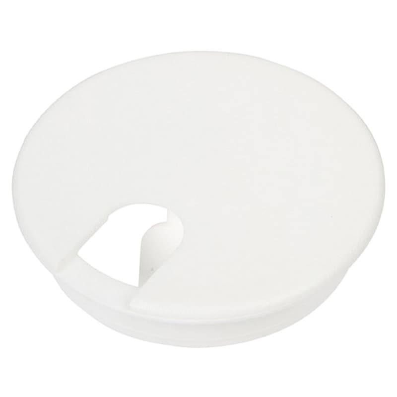 4" Grommet Set for 3-1/2" Hole, White
