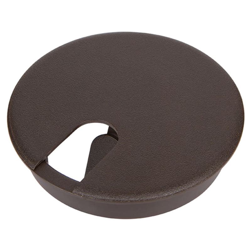 4-1/2" Grommet Set for 4" Hole, Walnut Brown