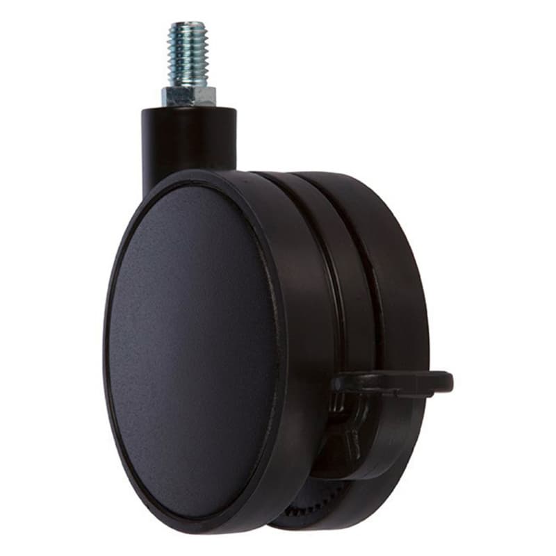 4" Caster with Brake, Black