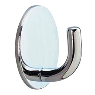 2-3/8" x 1-1/2" Coat Hook, Polished Chrome Finish