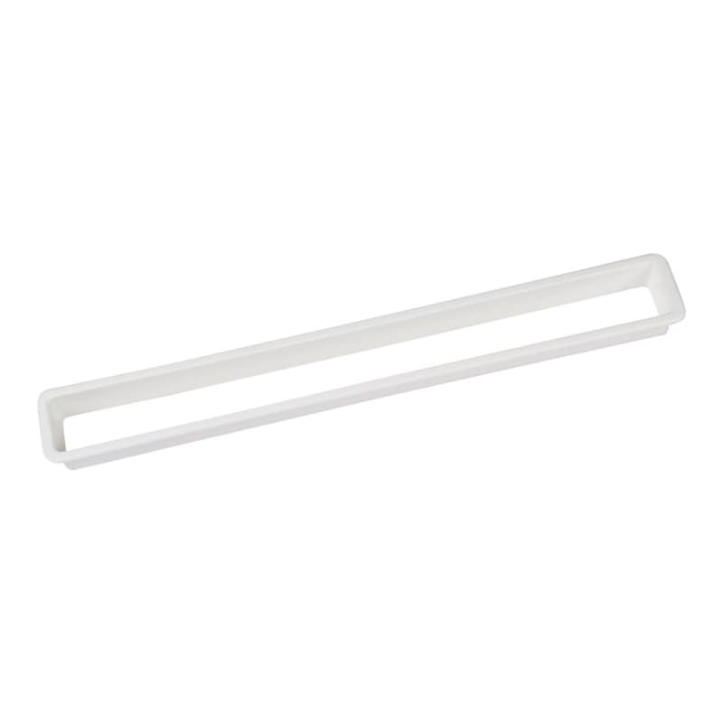 17-1/2" Paper Slot Grommet and Recycle Bin Liner, White