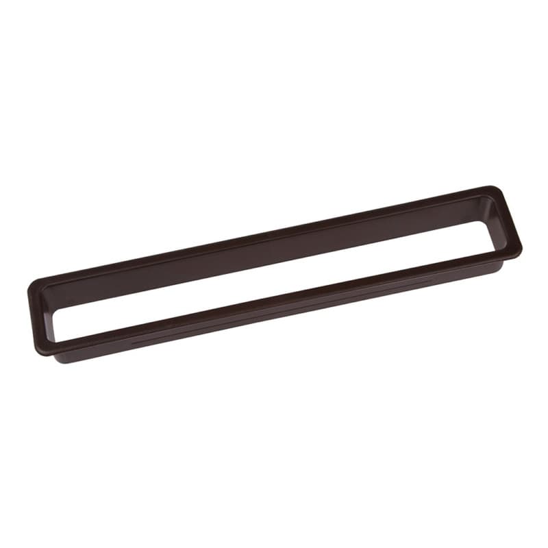 12-1/2" Paper Slot Grommet and Recycle Bin Liner, Walnut Brown