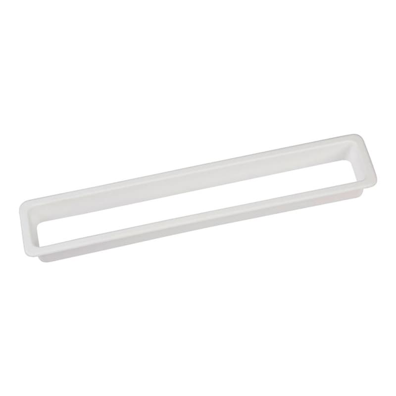12-1/2" Paper Slot Grommet and Recycle Bin Liner, White