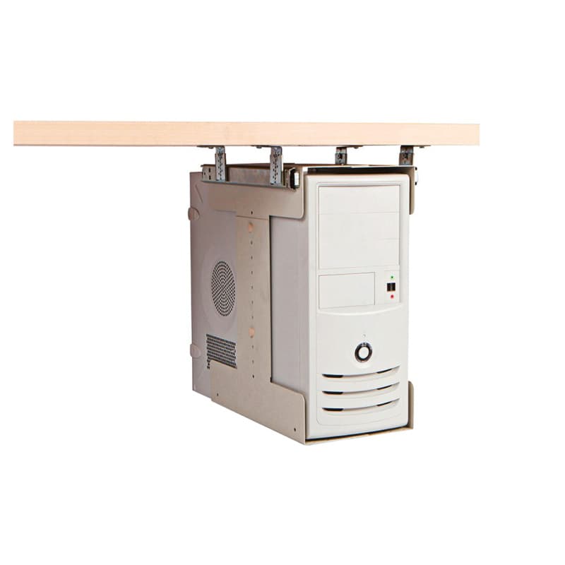 Sliding Universal CPU Holder, Greige