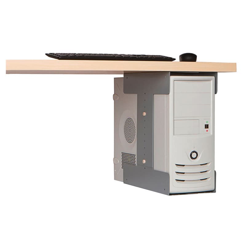 Universal CPU Holder, Metallic Silver