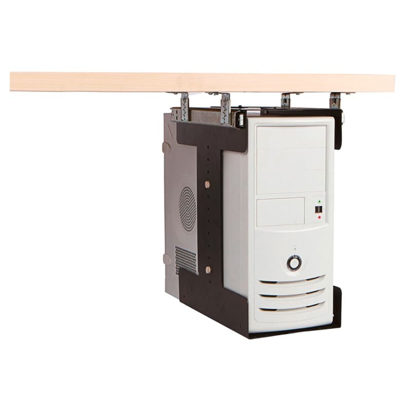 Sliding Universal CPU Holder, Matte Black