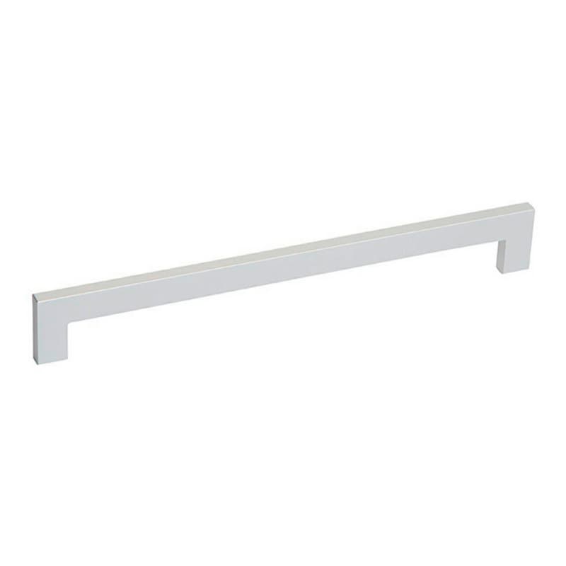 8-13/16" Rectangular Bar Drawer Pull, Anodized Satin Aluminum