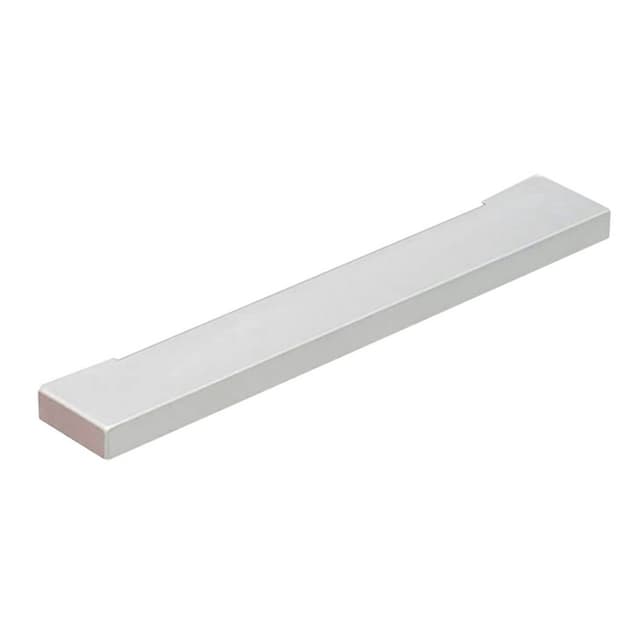5-1/32" Recessed Finger Grip Pull, Satin Aluminum