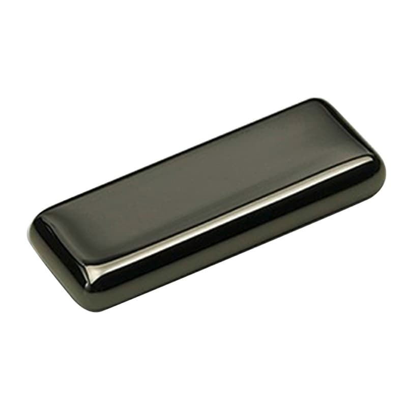 1-7/8" Tab Drawer Pull, Black Chrome