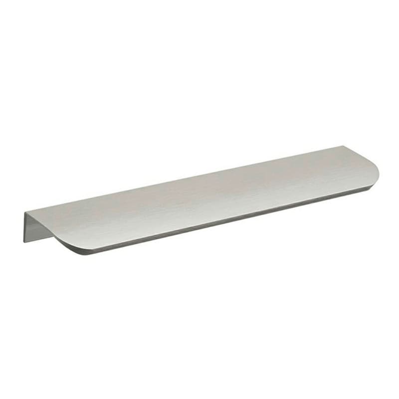 6-5/16" Medium Round Edge Drawer Pull, Brushed Satin Aluminum