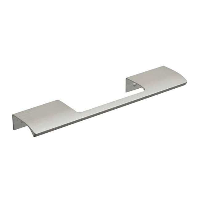 6-1/16" Medium Urban Edge Drawer Pull, Brushed Satin Aluminum