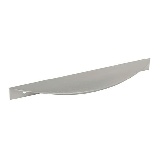 6-5/16" Small Crescent Drawer Pull, Brushed Satin Aluminum