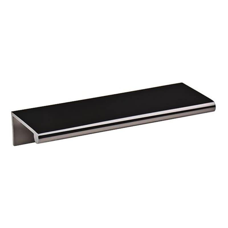 DP3 3" Tab Drawer Pull, Black Chrome