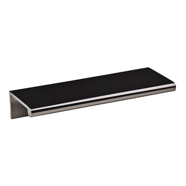 DP3 3" Tab Drawer Pull, Black Chrome