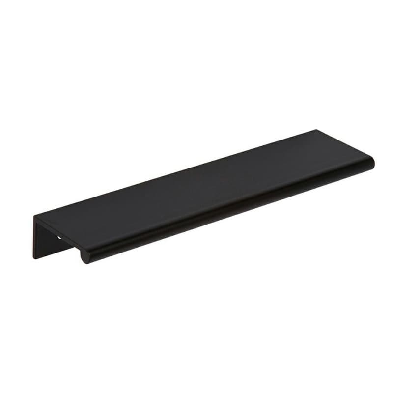 5" Edge Finger Pull, Matte Black
