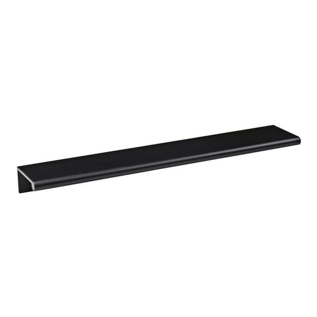DP3 6" CTC Tab Drawer Pull, Matte Black