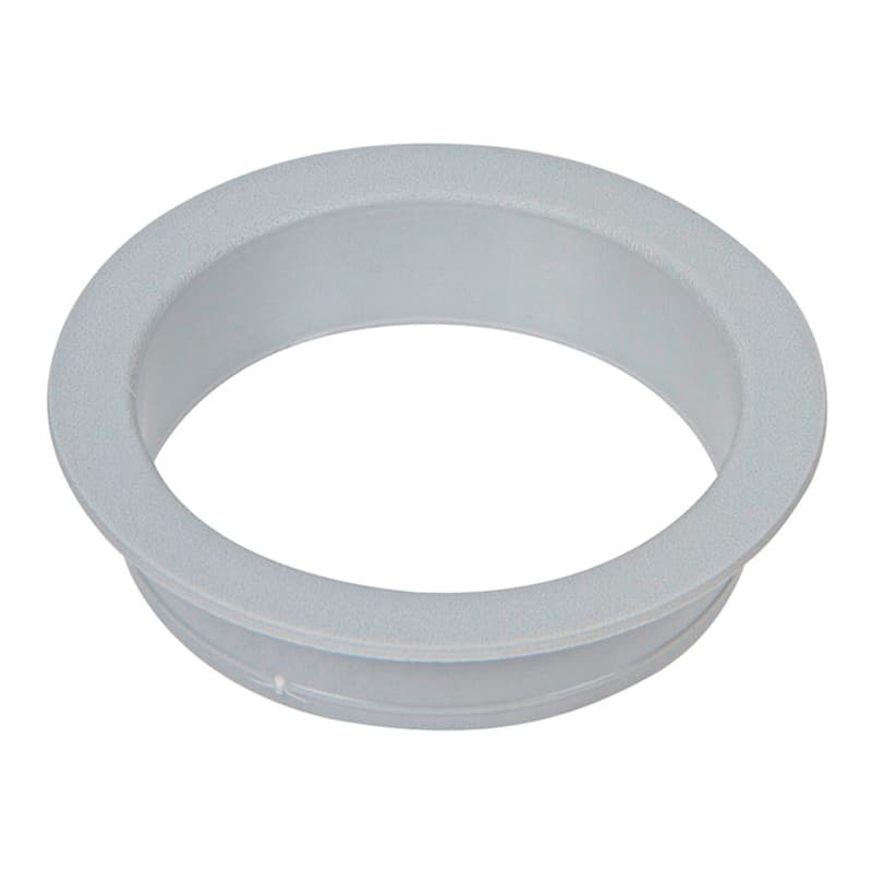 3" Plastic Grommet Sleeve for 2-1/2" Hole, Light Gray