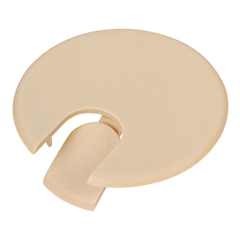 3" Plastic Grommet Cap for 2-9/32" Hole, Putty
