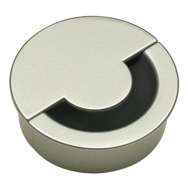 Doug Mockett, Round Flush Mount Desk Grommet GRN Series, 2-Piece Metal