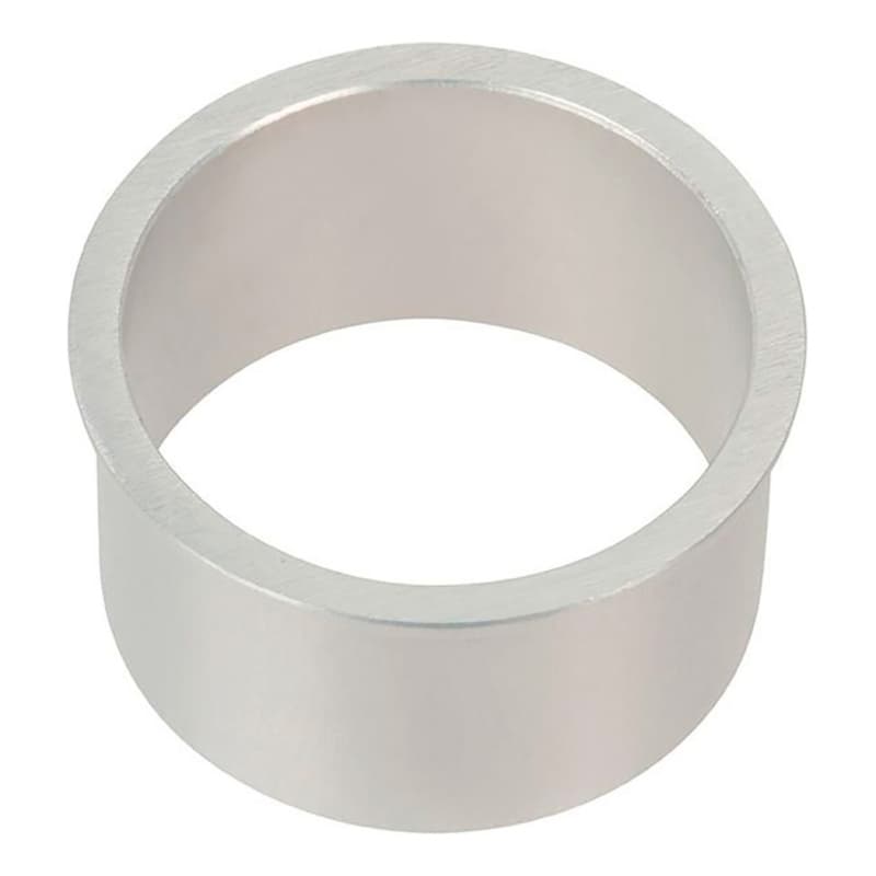 1-5/8" Desk Grommet Liner, Satin Aluminum
