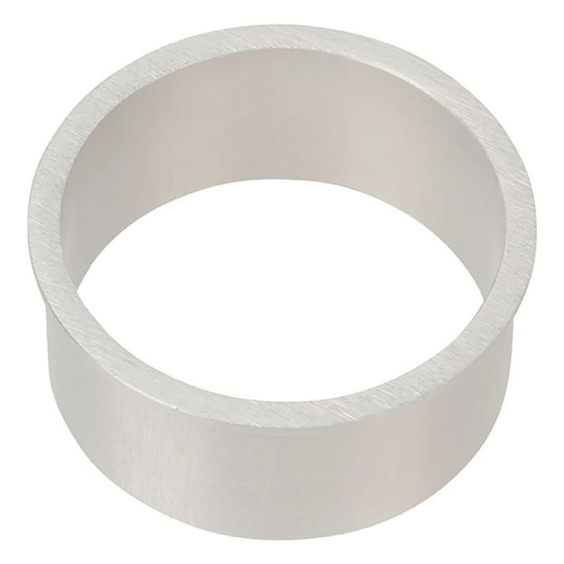 1-7/8" Desk Grommet Liner, Satin Aluminum