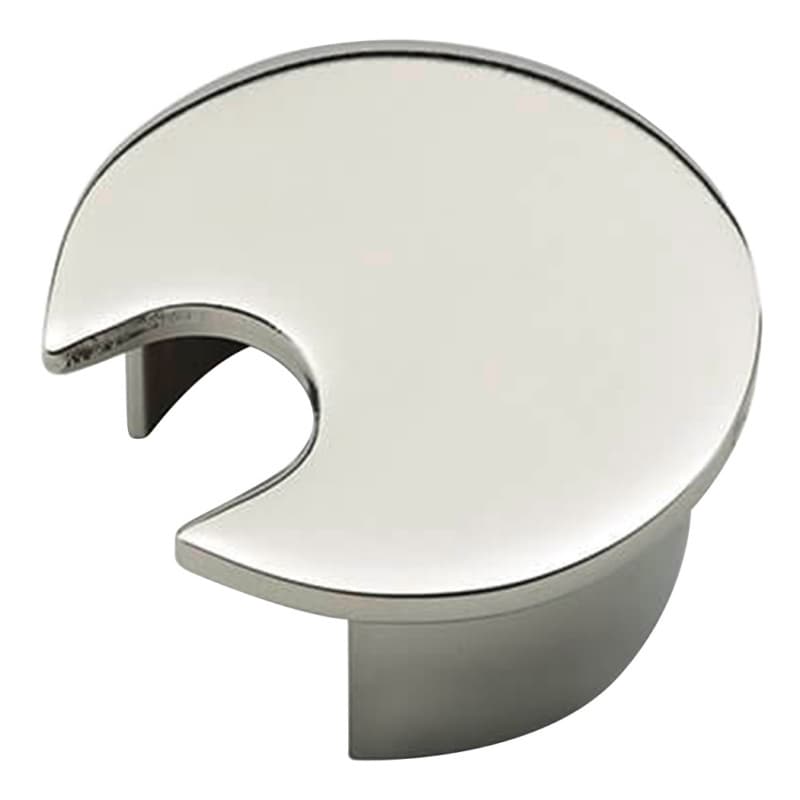 1-1/2" Desk Grommet for 1-1/4" Hole, Polished Chrome