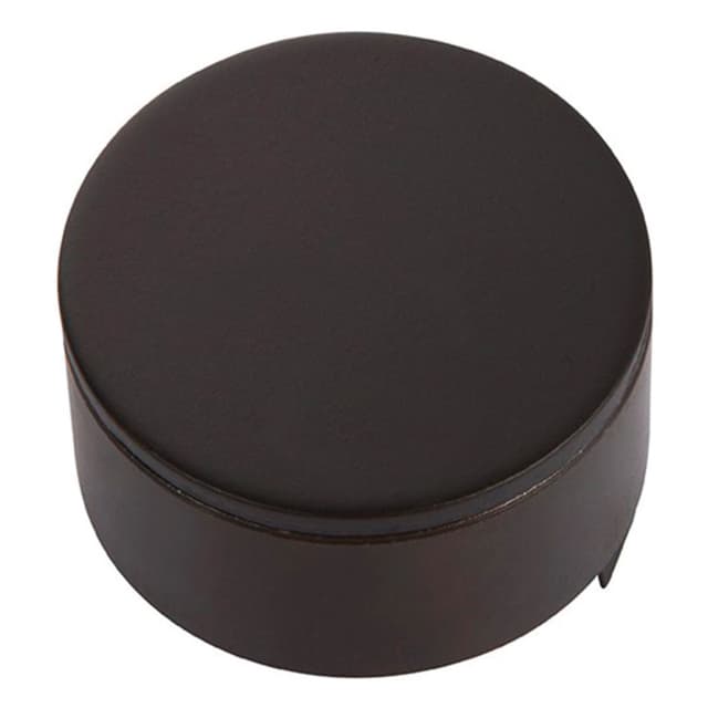 1-3/4" Flush Mount Desk Grommet for 1-3/4" Hole, Matte Black