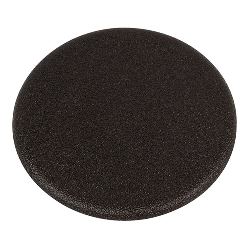 2" Grommet Cap for 1-9/16" Hole, Matte Black