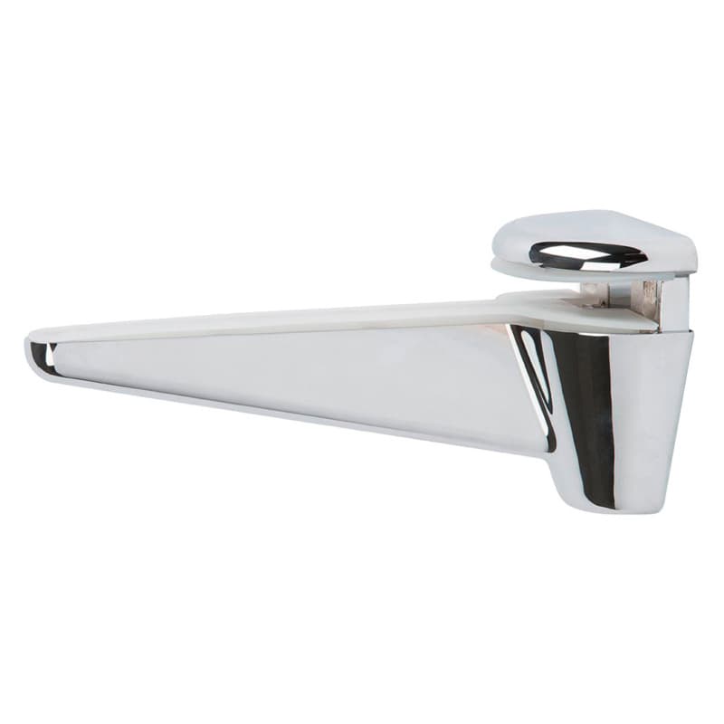 7-1/8" Elegant Shelf Bracket, Polished Chrome Finish
