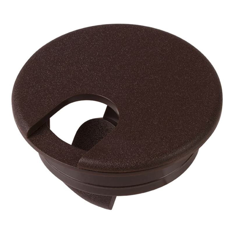 2-5/8" Grommet Cap and Liner Set for 2-1/8" Hole, Walnut Brown