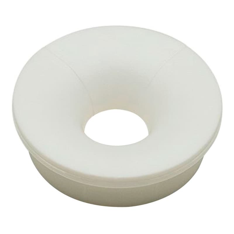 2" Desk Grommet Set for 1-3/4" Hole, White