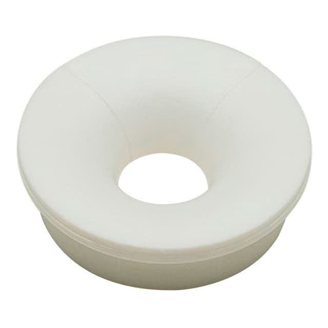 2" Desk Grommet Set for 1-3/4" Hole, White