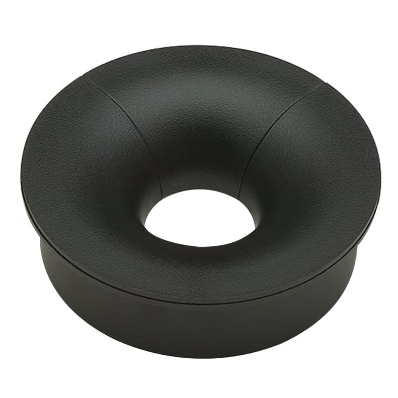 3" Stathis/Sherman Desk Grommet Set for 2-3/4" Hole, Black