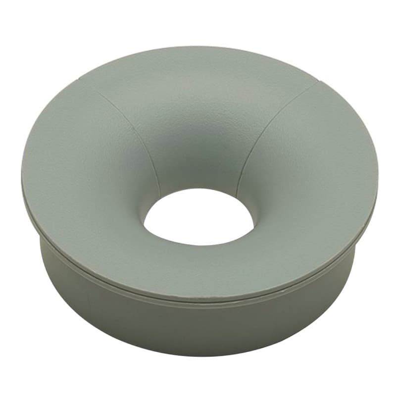 3" Stathis/Sherman Desk Grommet Set for 2-3/4" Hole, Light Gray