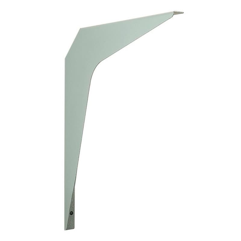 23" x 15" Basic Work Surface Shelf Bracket, Gray Finish